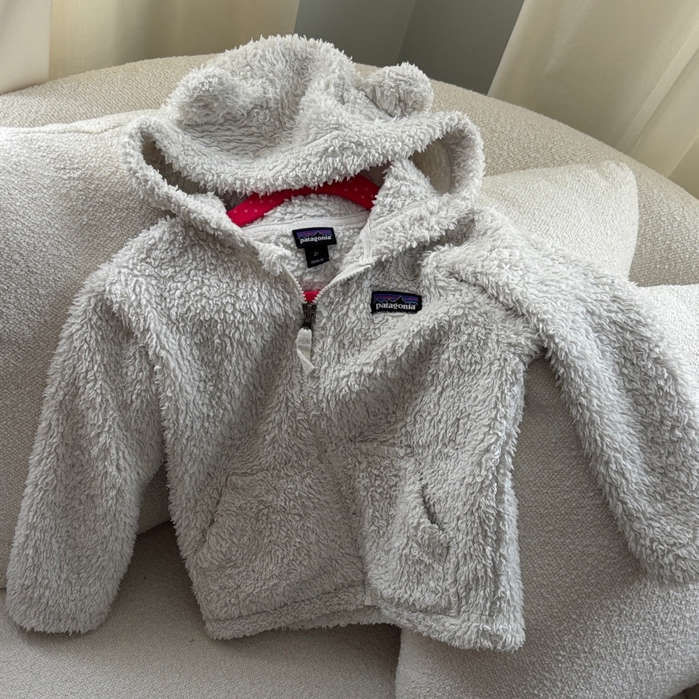 Patagonia Soft Cream Hooded Jacket